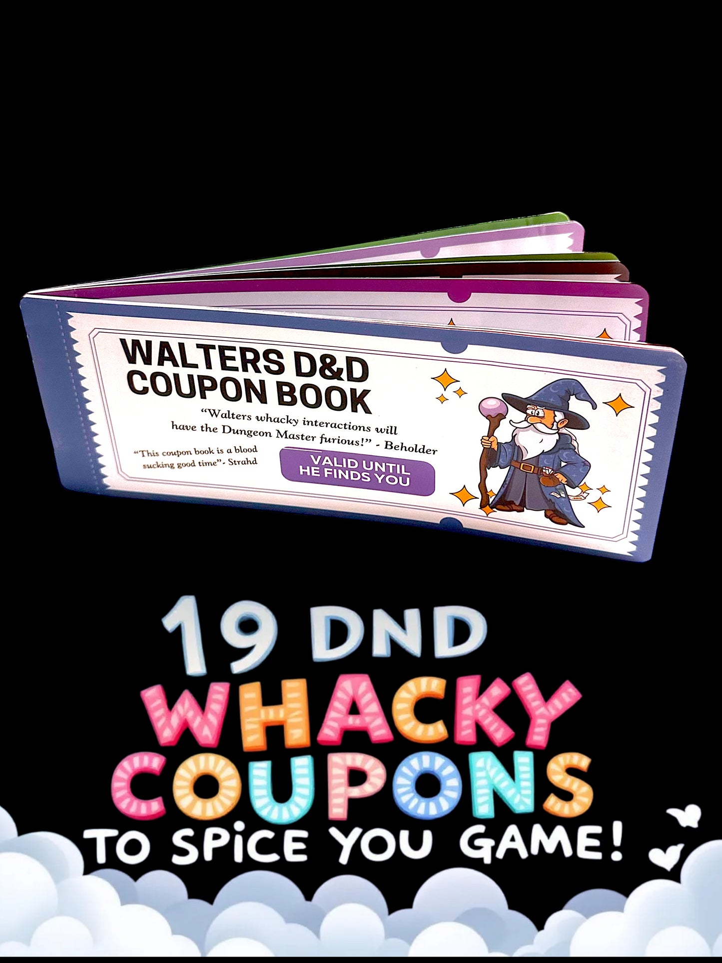 Walter’s D&D Coupon Book