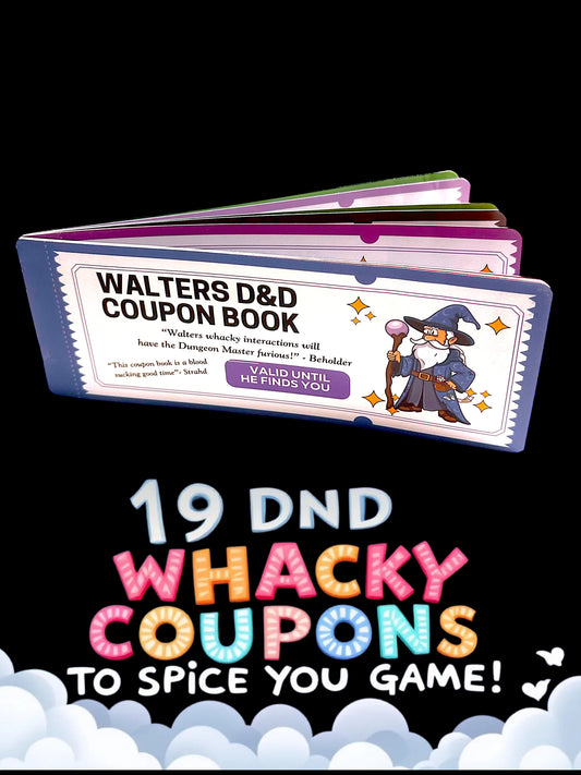 Walter’s D&D Coupon Book