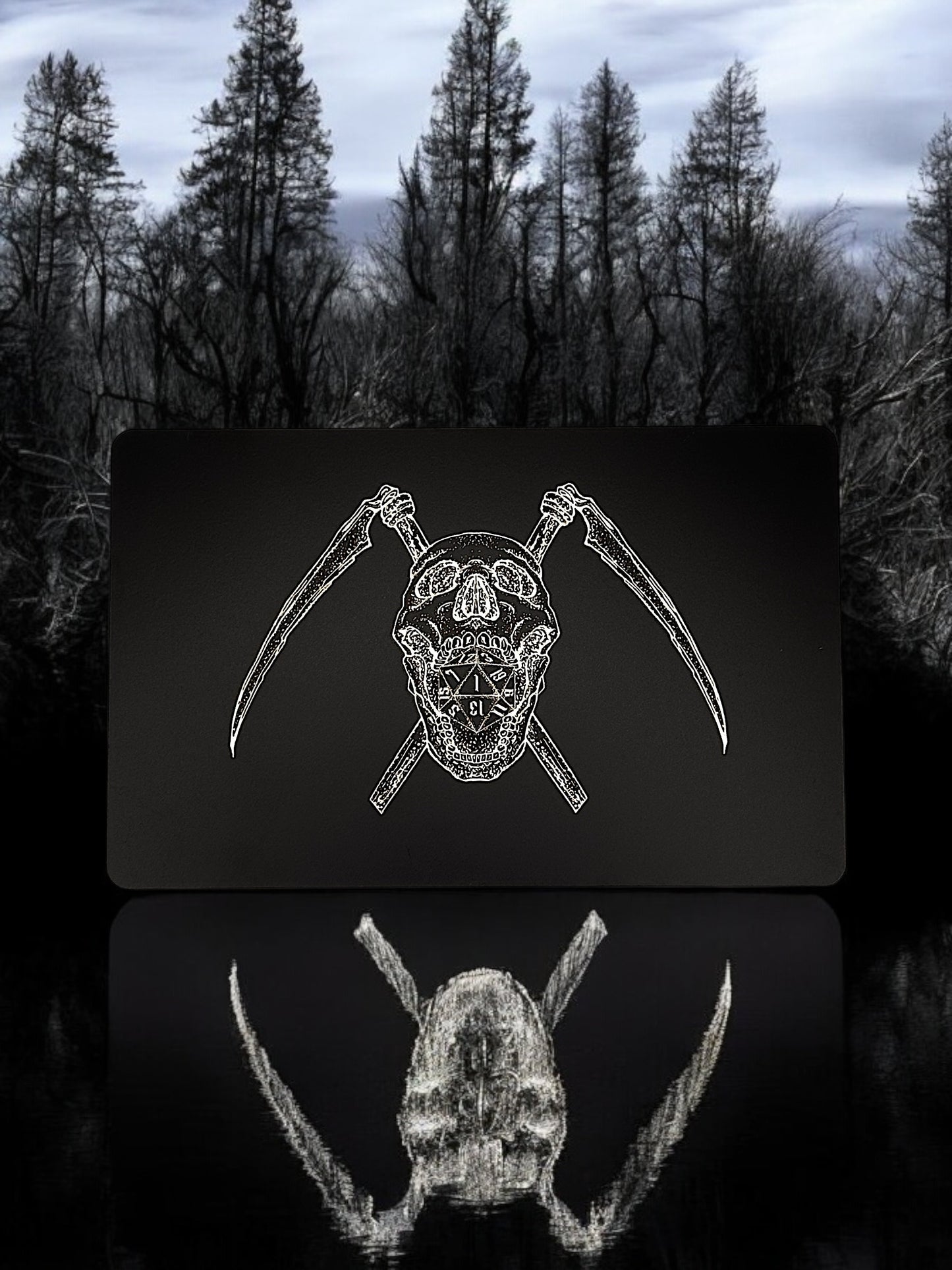 The Natural 1 D&D Metal Card