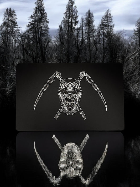 The Natural 1 D&D Metal Card