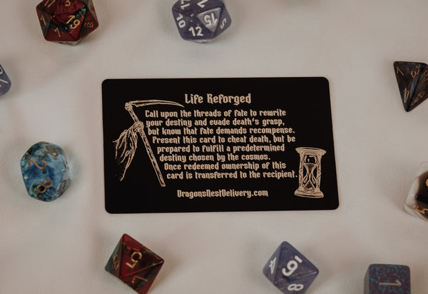 The Natural 20 Card Series: Life Reforged